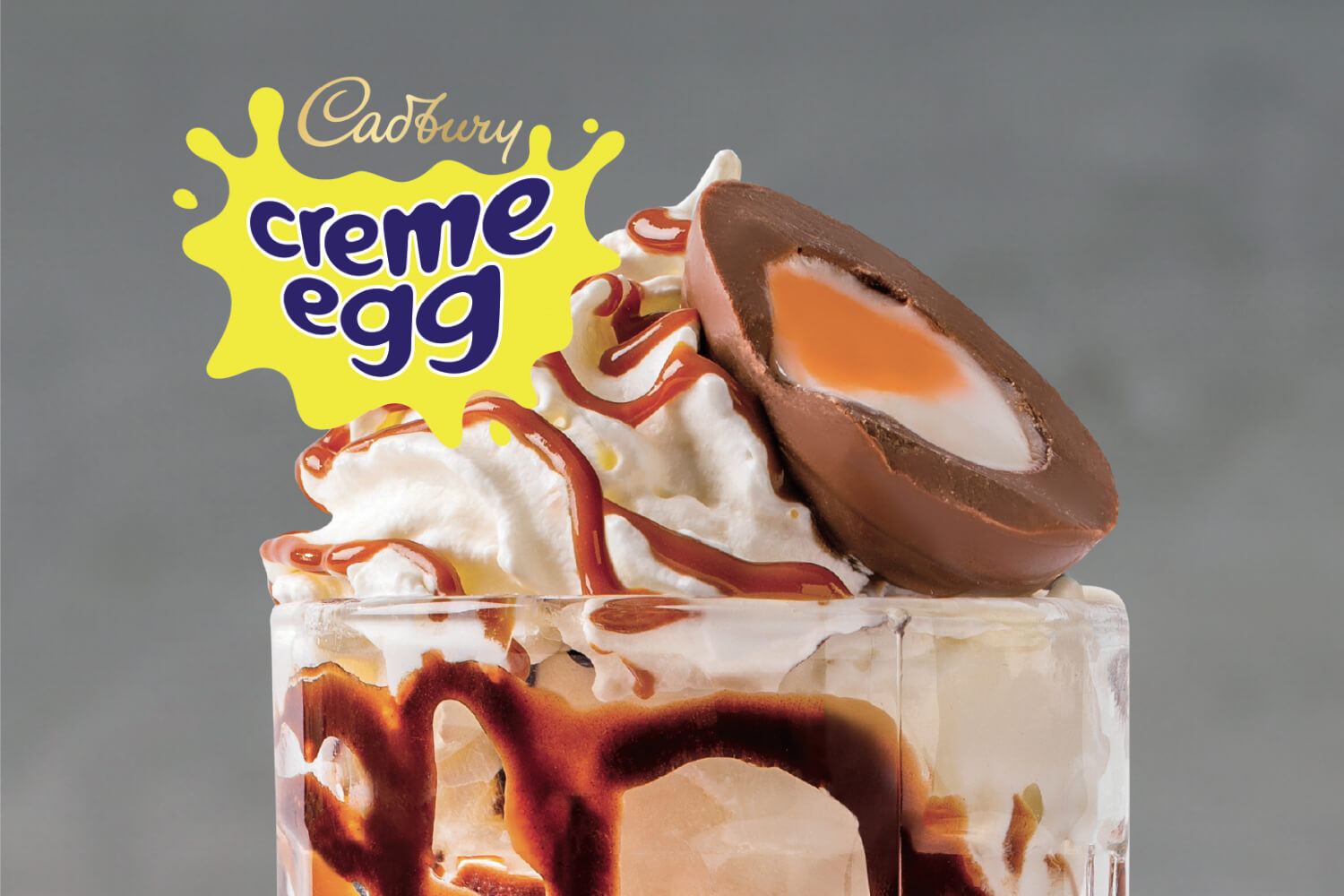 cream egg sundae