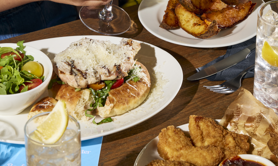 beefeater autumn lunch dishes
