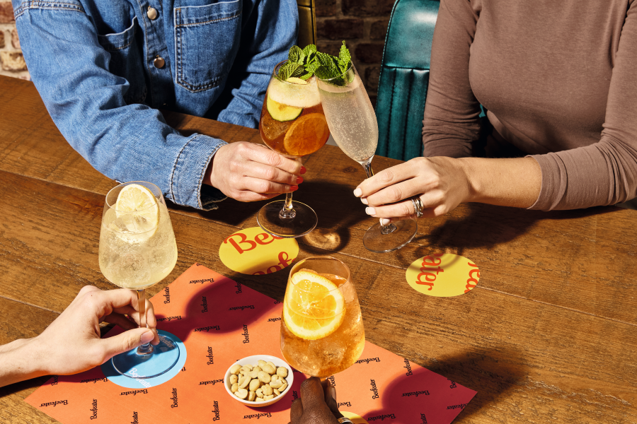 beefeater cocktail drinks people with glasses in hand