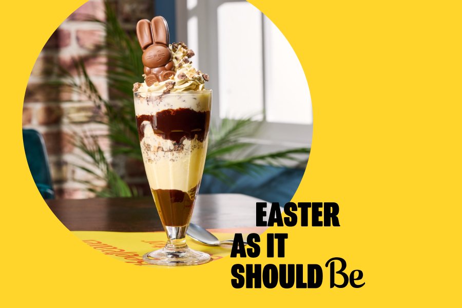 easter kit kat sundae