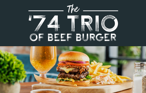 trio beef burger