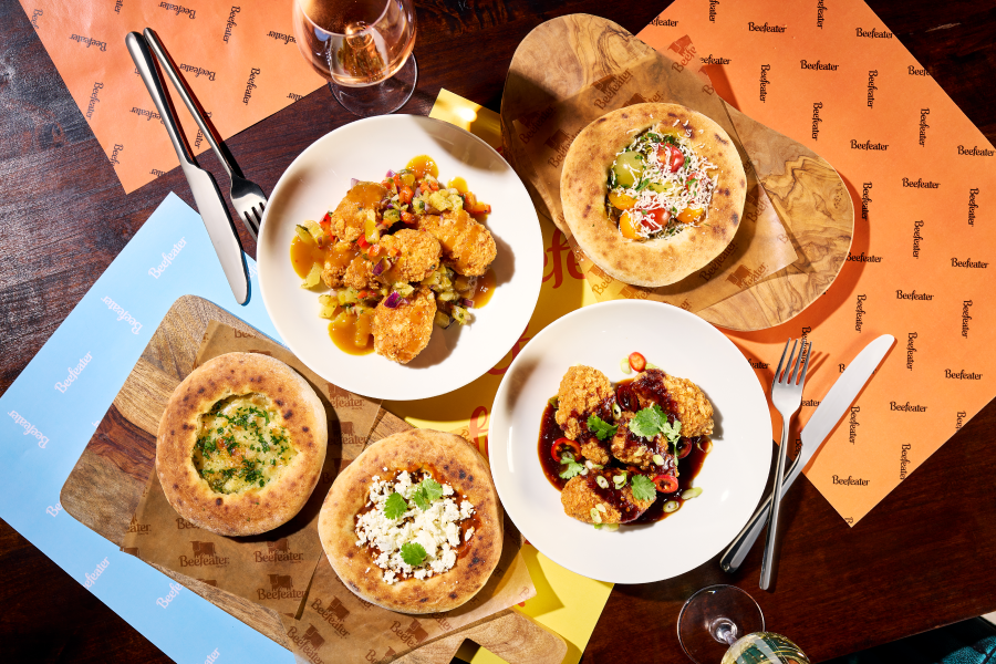 beefeater starters summer dishes