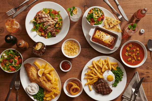 lunch dishes