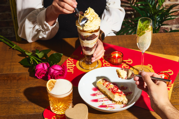 Beefeater Semifreddo and Millionaire Sundae Desserts with Drinks.