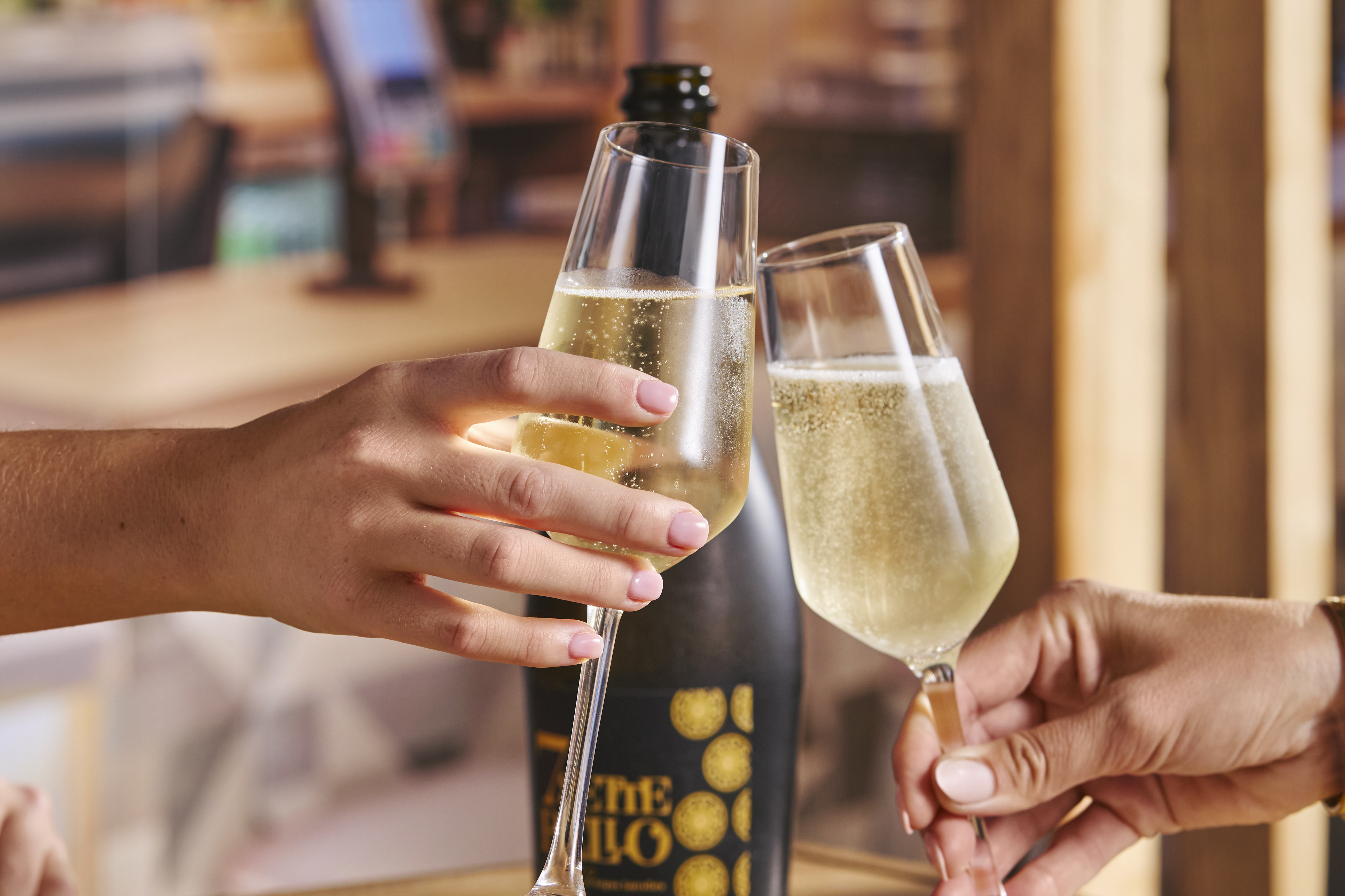 beefeater jack rabbit prosecco people holding wine glasses